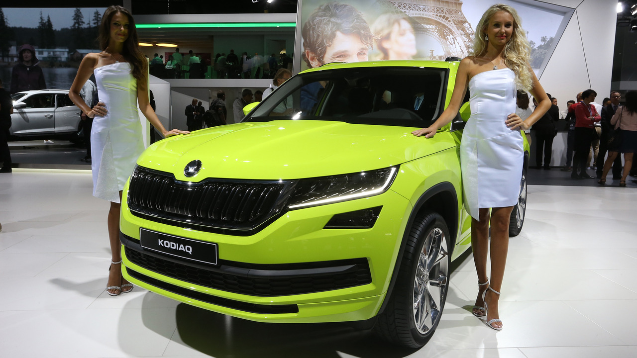 2017 Skoda Kodiaq Paris Motor Show