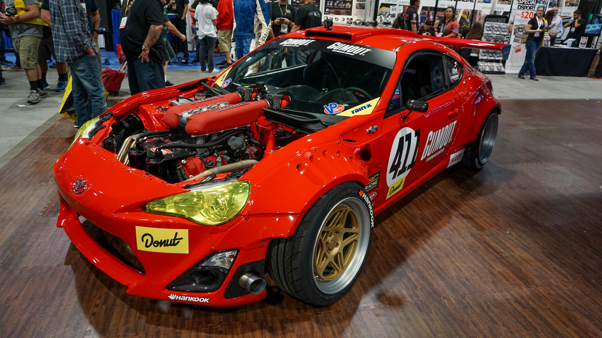 Toyota GT4586 is Ferrari-powered madness