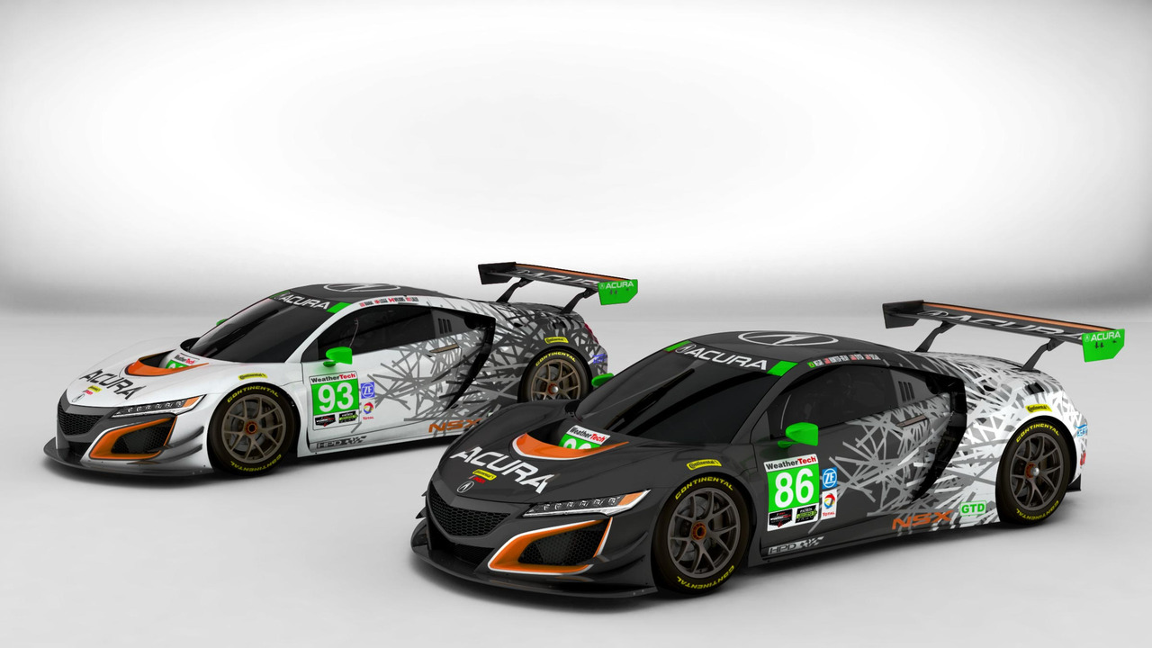 2017 Acura NSX Liveries