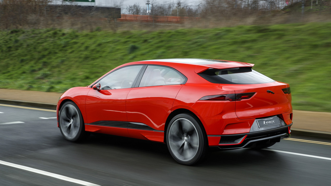 Jaguar I-Pace concept in London