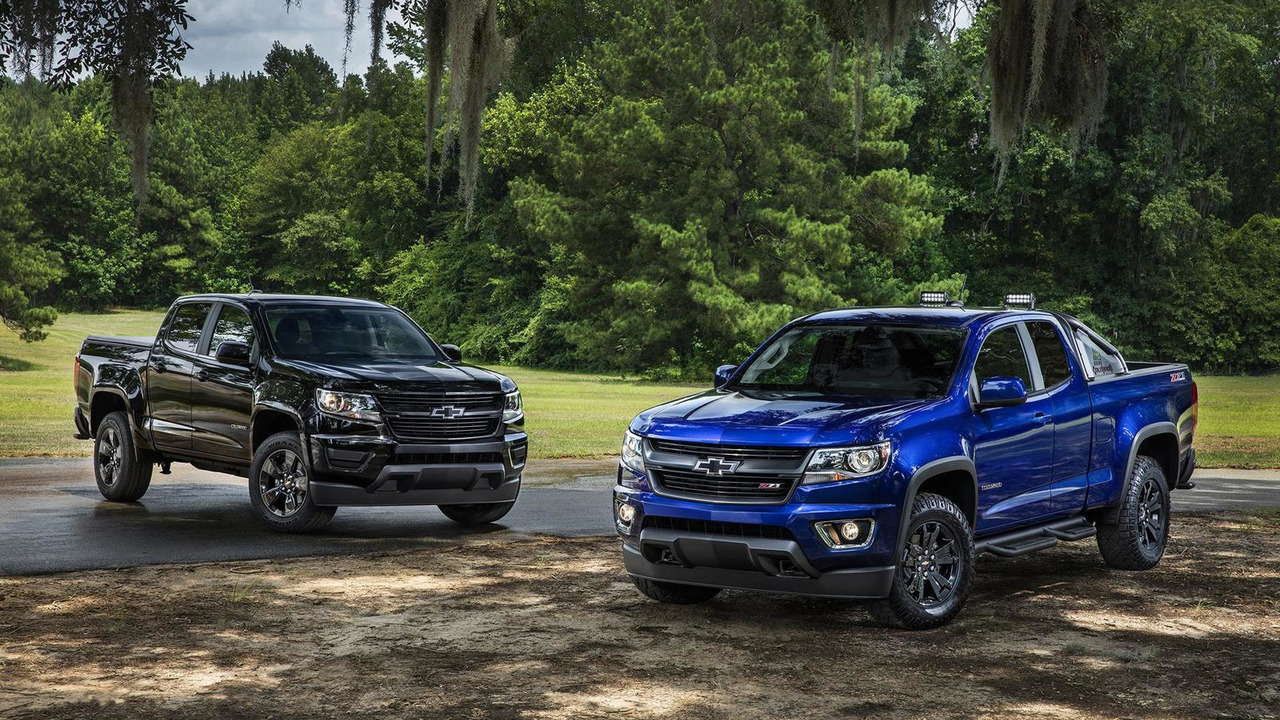 2016 Chevrolet Colorado Midnight Edition and Colorado Z71 Trail Boss
