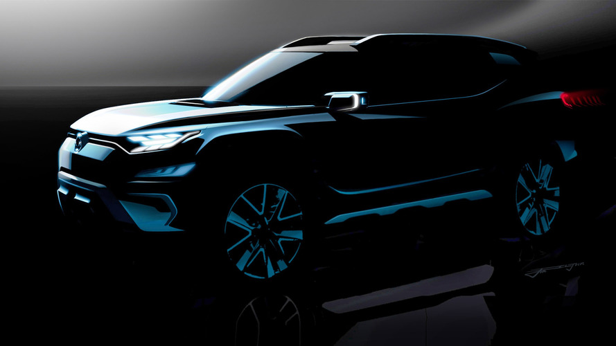 SsangYong XAVL concept SUV teased, Geneva debut