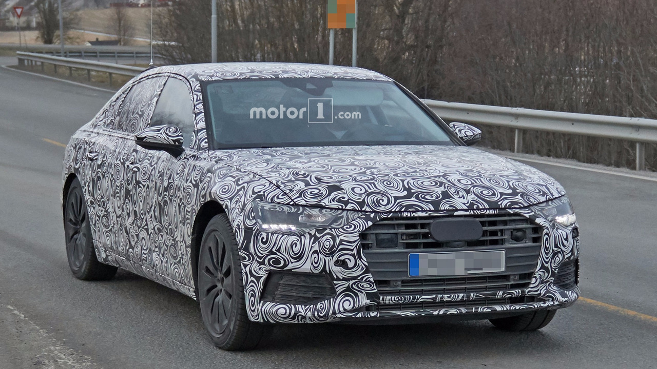 2019 Audi A6 spy photo