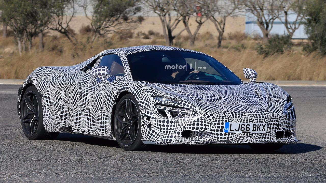 McLaren P14 Spy Shots